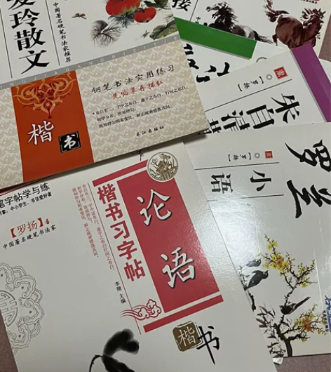 闲置中小学生楷书字帖空白 题材丰富：成语、...