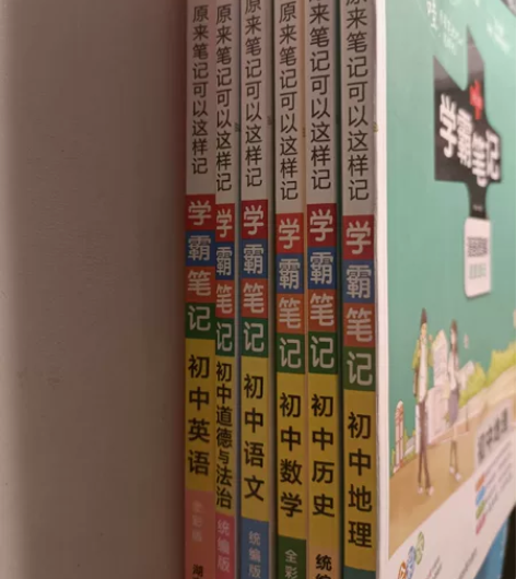 教材教辅 学霸笔记初中语文 数学 英语 生...