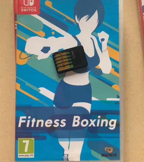 switch游戏拳击卡带，Fitness ...