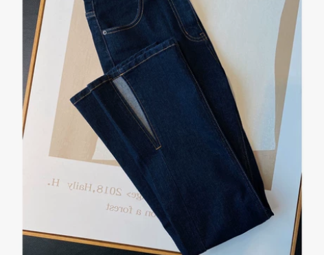 一线品牌清仓捡漏~高腰大弹力前侧开叉弹力修...