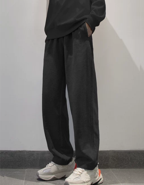 阔腿裤子XHH320克压缩百搭春秋季男生宽...