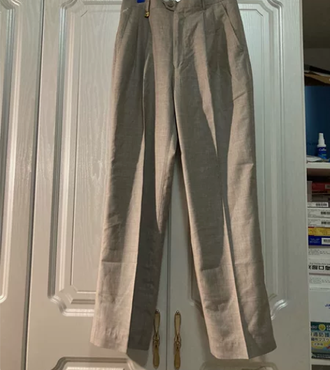 复古老式西裤 假袋鼠  薄款  质量还行 ...