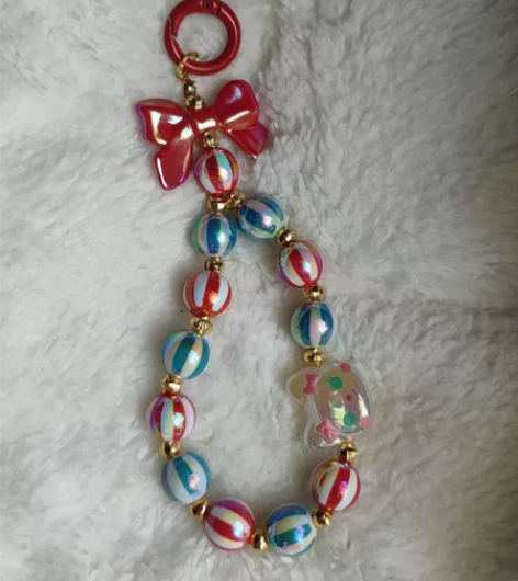 自制手机挂绳，偏远地区不包邮 感兴趣的话点...