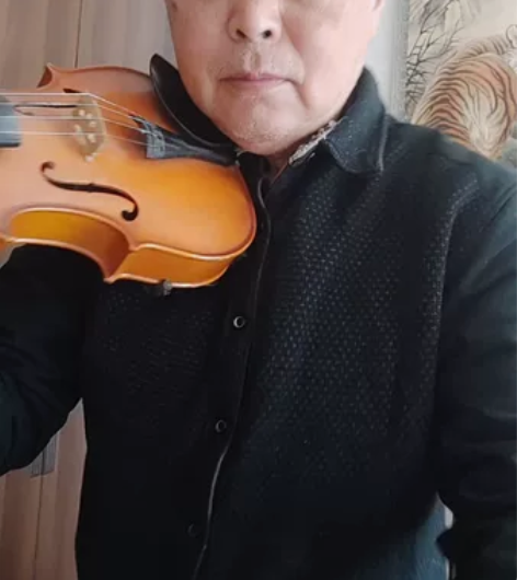 闲直3/4女式小提琴一把，完好无损，音色园...