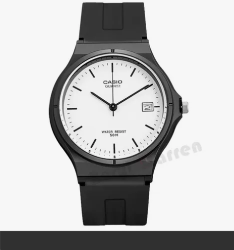 卡西欧(CASIO)学生手表男 女指针小黑...