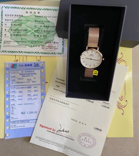 【春节正常发货】Dw手表，家里工厂自己生产...