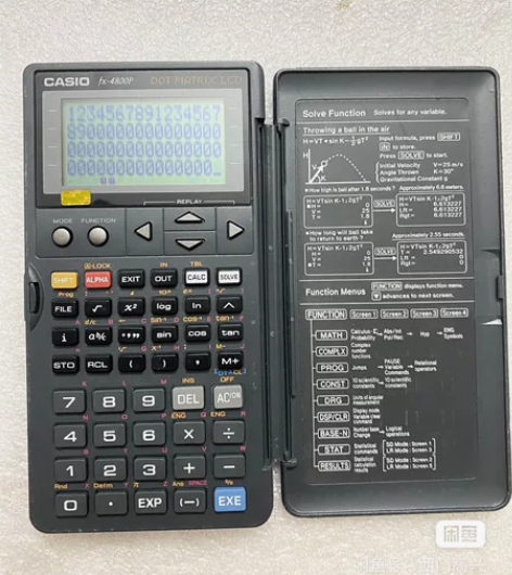 卡西欧fx-4800p编程计算器，成色自观...