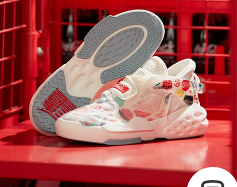 【狂欢价】安踏东奥联名款女鞋可口可乐联名款...