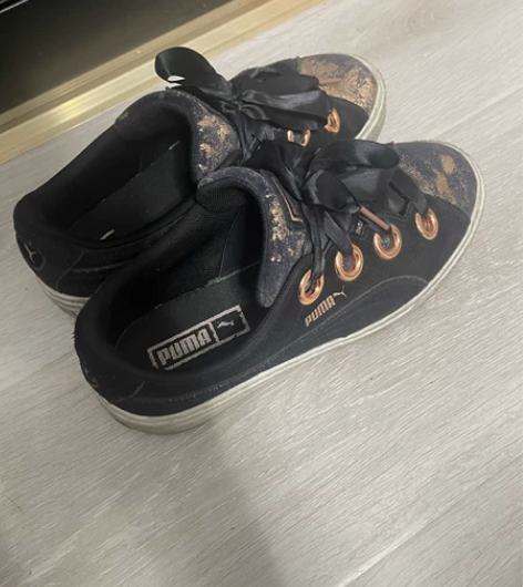 正品puma彪马厚底鞋,39.5-40码都...