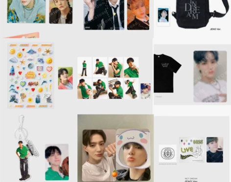 nct dream李帝努hf变换卡玩球46...