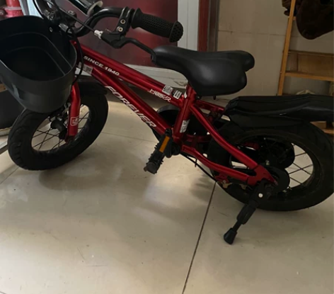 永久儿童自行车12寸 几乎新的 感兴趣的话...