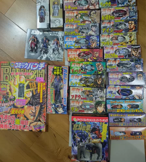 北斗神拳黑王 海洋堂 创刊纪念传说编 盒蛋...