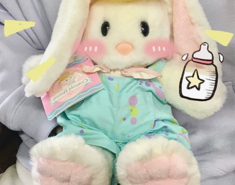 【无了 欣赏～】Vintage昭和兔子老兔...