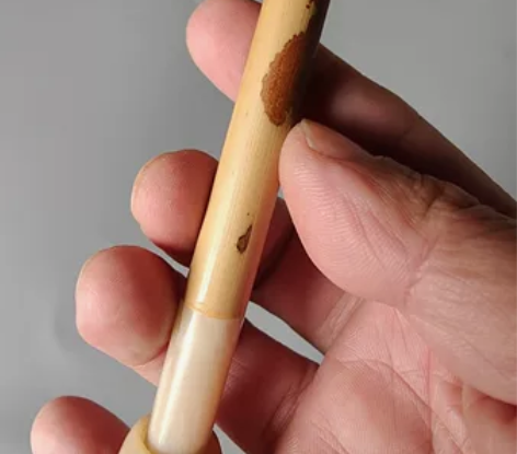 精品红湘妃纯紫毫毛笔 精选福建武夷山红湘妃...