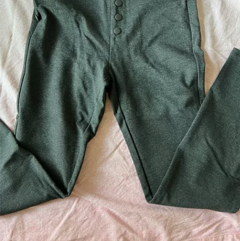 欧时力高腰显瘦打底裤休闲裤，尺码M 具体尺...