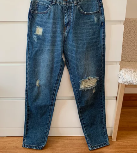 RandomPiece破洞牛仔裤 28码 ...