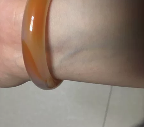 白粉底飘糖心，橘色超级好看，里面有点意境飘...