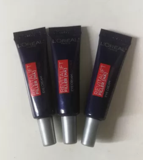 4支3毫升欧莱雅眼霜紫熨斗正品小样7.5m...