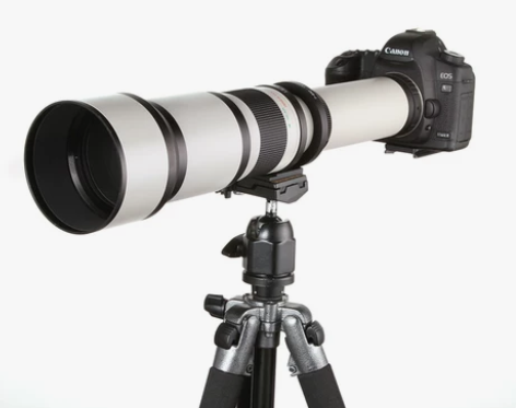 650-1300mm超长焦镜头远摄变焦单反...