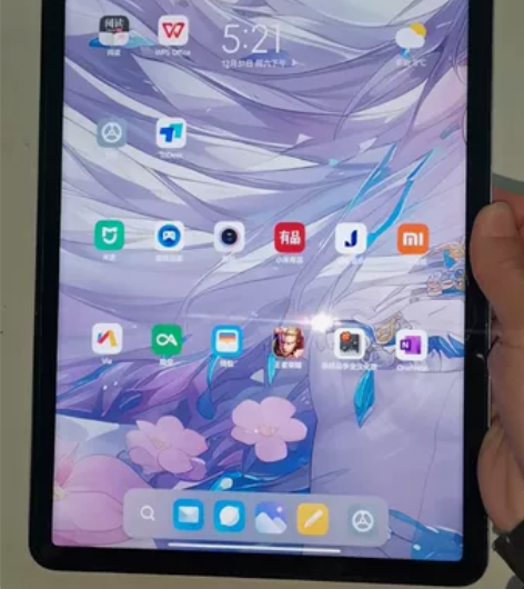 小米平板5pro，6+256白色版本，买来...