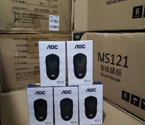 全新 冠捷 AOC MS121有线鼠标办公...