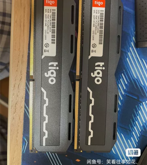 出两条金泰克内存贪狼星马甲条3200，8g...