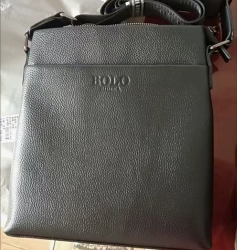 单肩包男真皮斜挎包头层牛皮挎包男大容量背包...