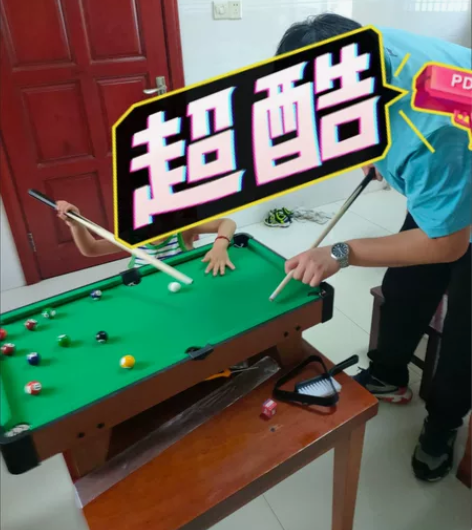 迷你台球球桌全套小型儿童益智亲子互动玩具开...