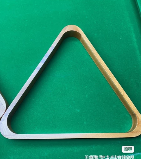 台球木质摆球三角框 一个25不包邮，两个4...