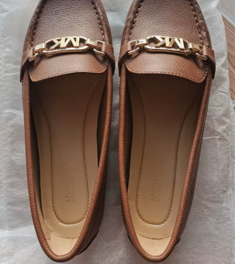 MK正品 全新！奢侈品牌经典气质平底单鞋女...