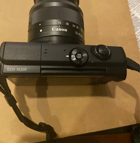佳能m200微单 今年购入,出手原因用的实...