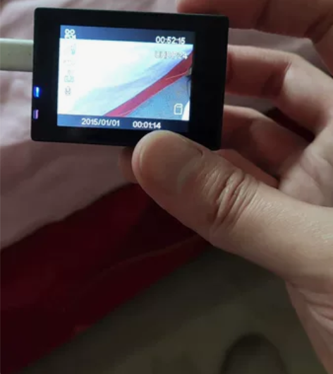 壹观天下运动相机G5电池不能用了，只能插着...