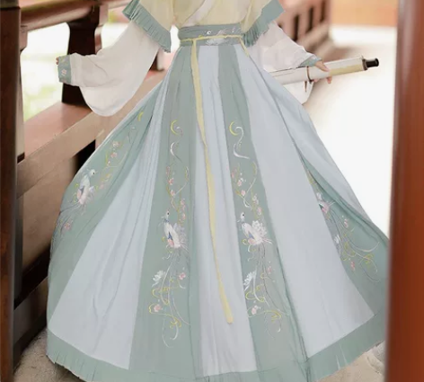 仙楚姬原创汉服女【青鸾羽】晋制齐腰交领秋季...