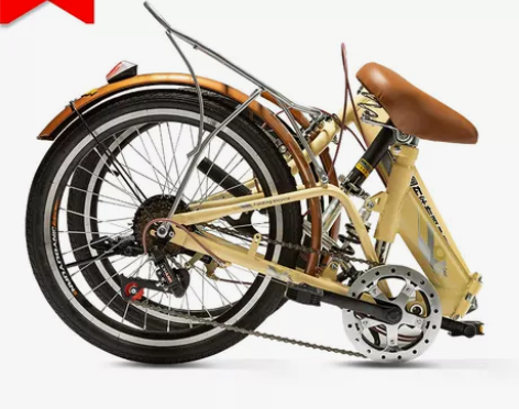 上海凤凰车件有限公司折叠款女式自行车成年大...