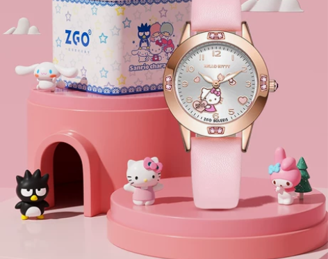 正港HelloKitty凯蒂猫手表儿童女孩...