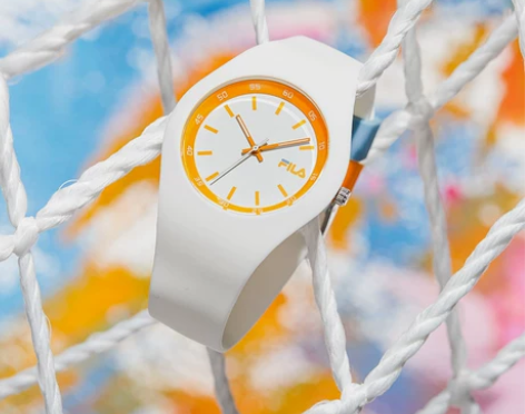 ?{专属}FILA斐乐手表男女情侣学生硅胶...