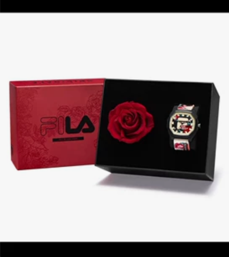 【七夕礼物】FILA斐乐手表女情人节永生花...