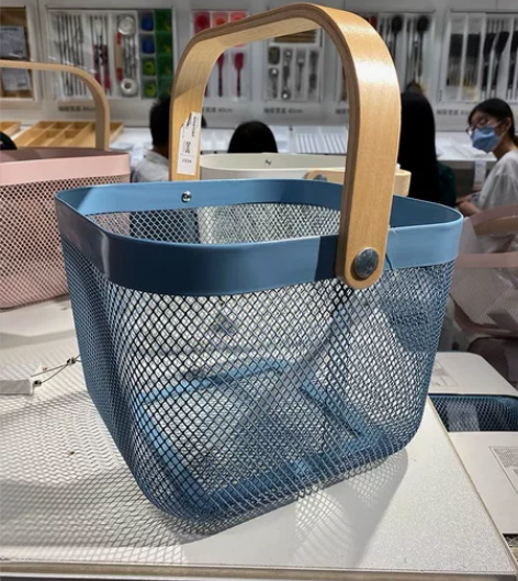宜家风格瑞沙托篮子果篮小提篮子水果蔬菜食物...