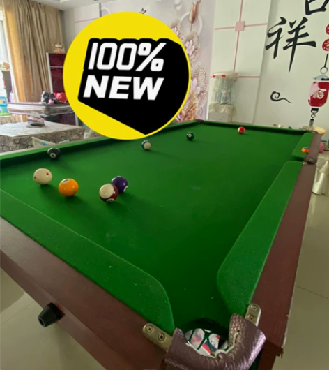 家有闲置台球桌一张，买来练手的，基本没用几...