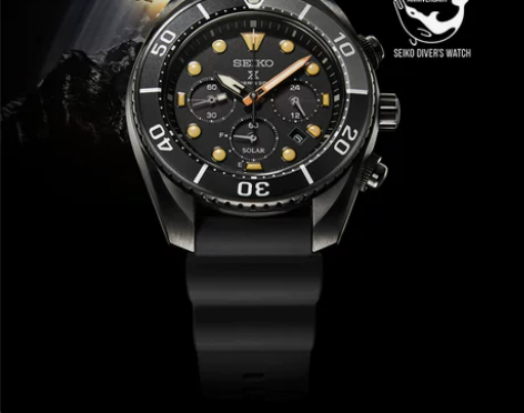 SEIKO精工Prospex黑色限量版太阳...