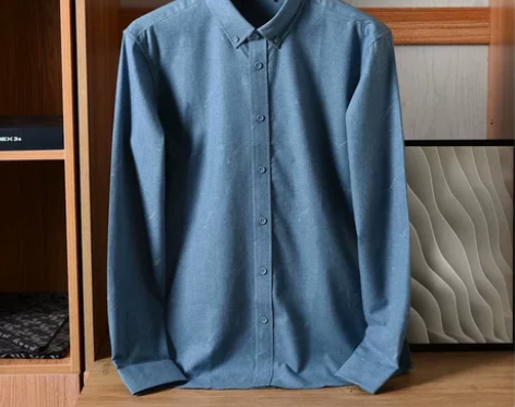 纯棉磨毛！海澜之家秋冬男士纯棉舒适磨毛长袖...