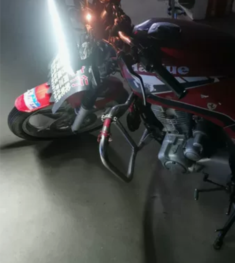 家庭用豪爵125-F摩托车，LED大灯，发...