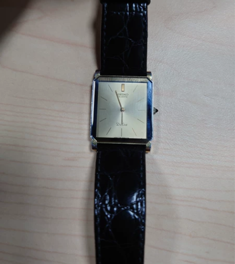 seiko小方块精工dolce石英表方形手...