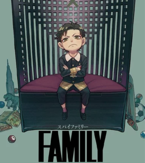 间谍过家家cosplay服达米安cos服男...