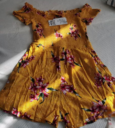 GUESS海边度假连体裤160/80 全新...