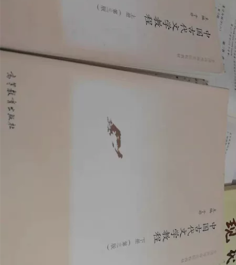 中国古代文学教程（第三版） 上册+下册一共...