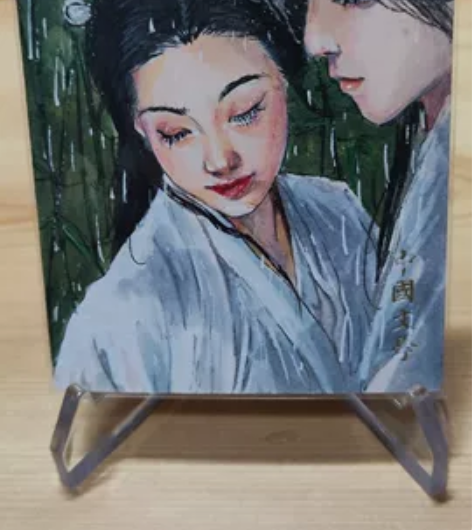启航工作室中国文学系列手绘卡   凤求凰 ...