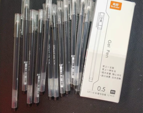 真彩中性笔巨能写学生用大容量签字笔水笔0....