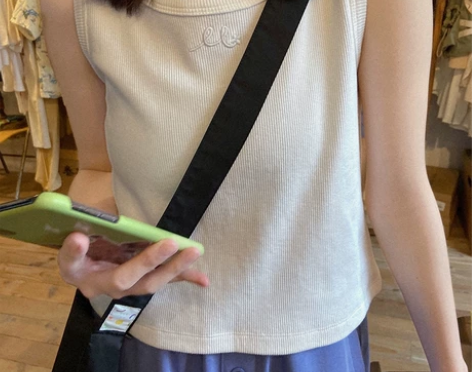 奶兔星球-自制 “小牛奶花”刺绣华夫格背心...