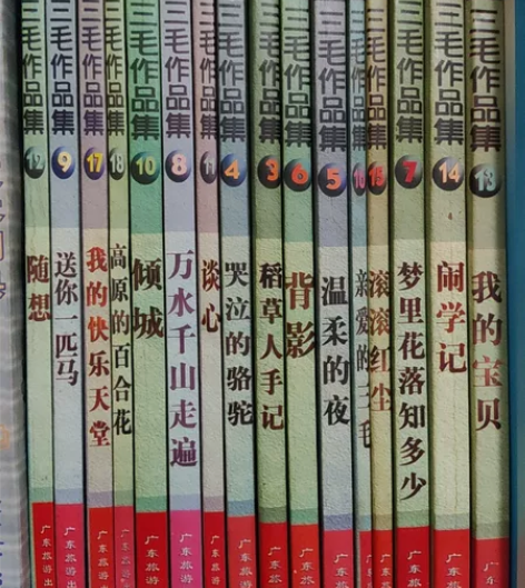 三毛作品集 感兴趣的话点“我想要”和我私聊...